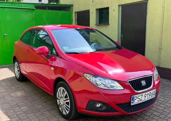 Seat Ibiza cena 22100 przebieg: 88675, rok produkcji 2012 z Szamotuły małe 46